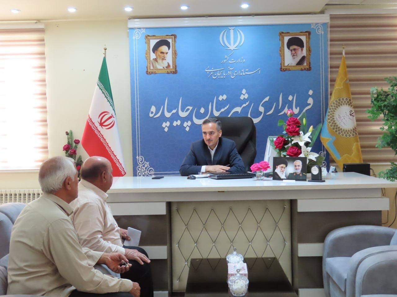 احصاء و بررسی مشکلات مردمی توسط نماینده عالی دولت در شهرستان چایپاره