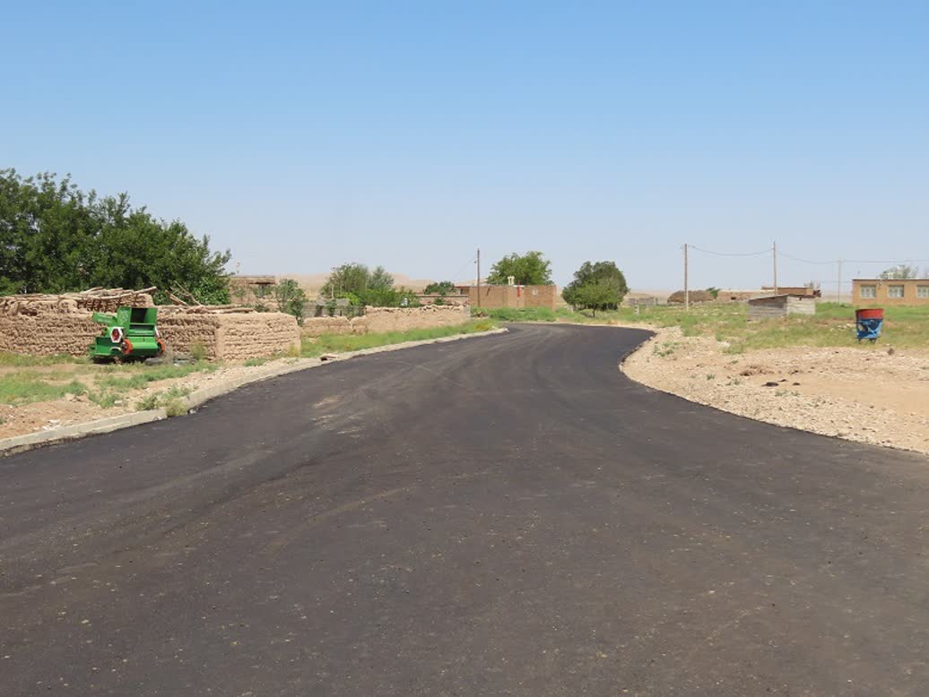 طرح عمرانی بهسازی و آسفالت معابر روستای اسماعیل کهریز آماده افتتاح شد