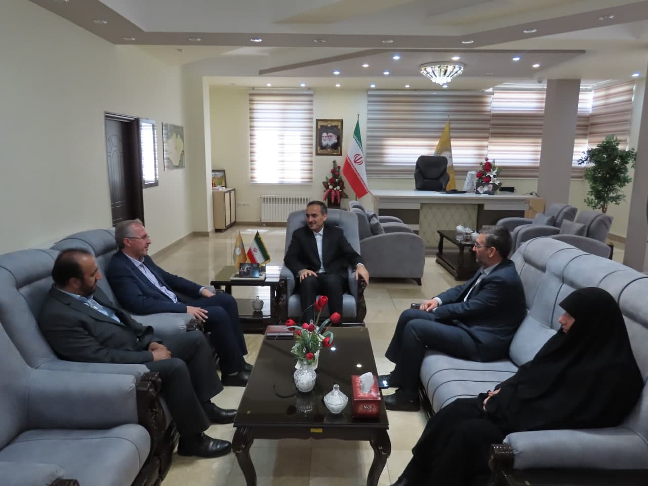 دیدار معاون پرورشی مدیر کل آموزش و پرورش استان با فرماندار شهرستان چیپاره