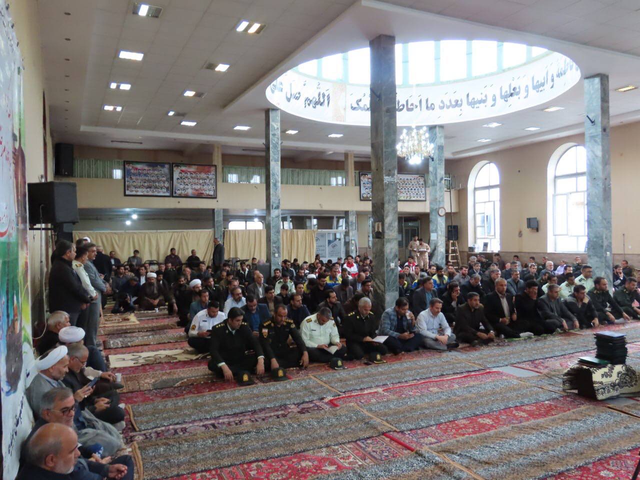 مراسم عزاداری شهادت خادم ملت ایران، خادم الرضا حضرت آیت الله رئیسی و هیأت همراه