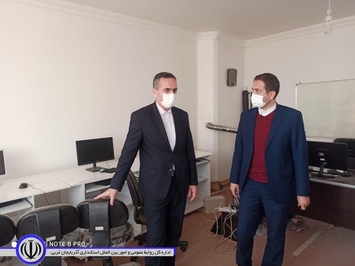 بازدید سرزده شکورزاده فرماندار شهرستان چایپاره از مرکز آموزش فنی و حرفه ای شهرستان