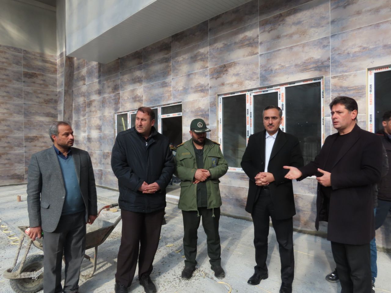 بازدید فرماندار شهرستان چایپاره از استخر مارال
