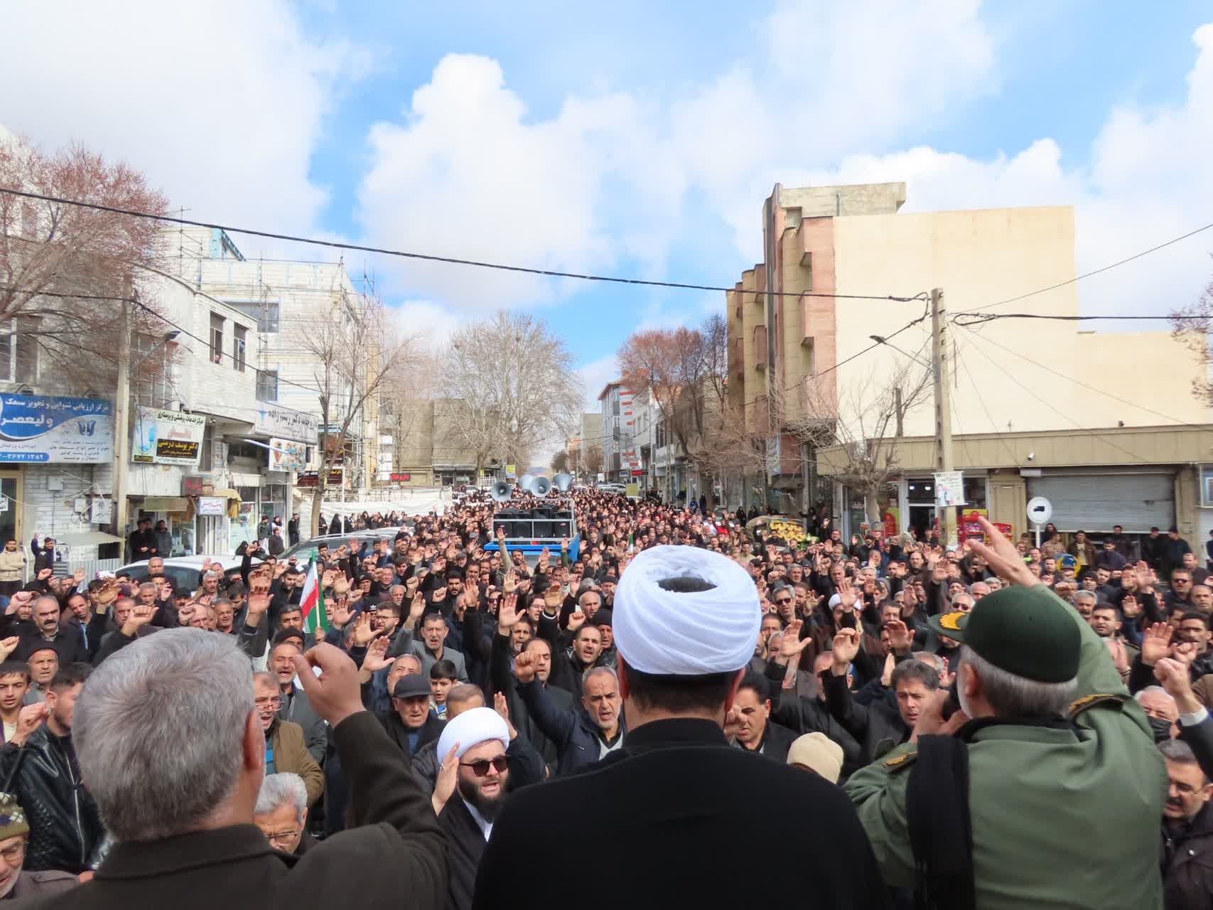 برگزاری مراسم عزاداری خیابانی و خروش حماسی مردم غیور چایپاره در سوگ شهادت قائد امت، حضرت آیت الله خامنه‌ای(قدس سره)