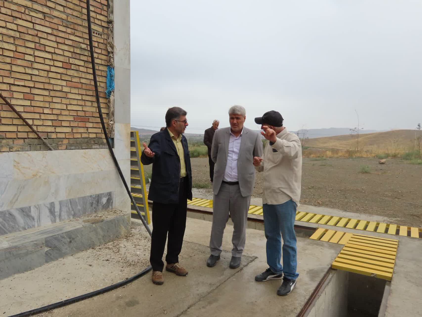 بازدید فرماندار چایپاره از شرکت معدنی کوه کمر چایپاره