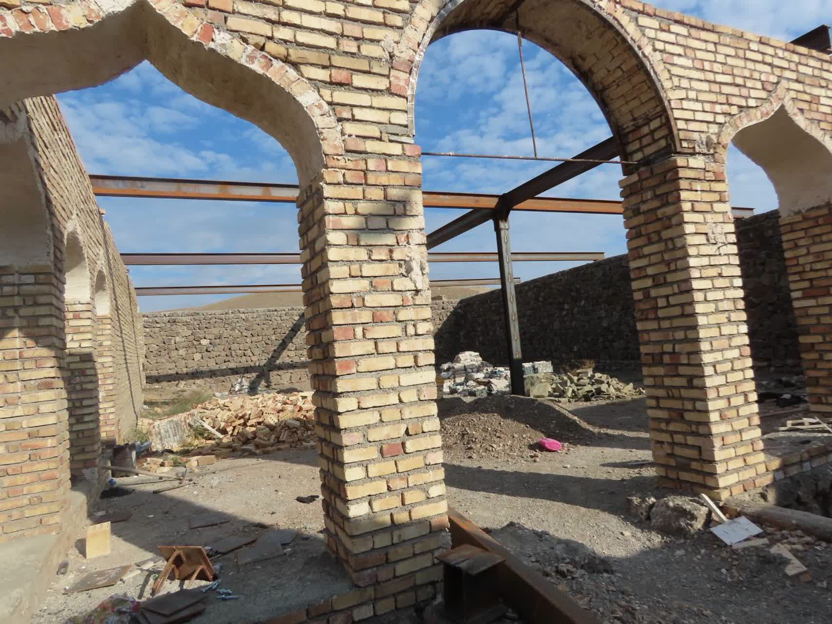 بازدید فرماندار از واحد بومگردی روستای بسطام