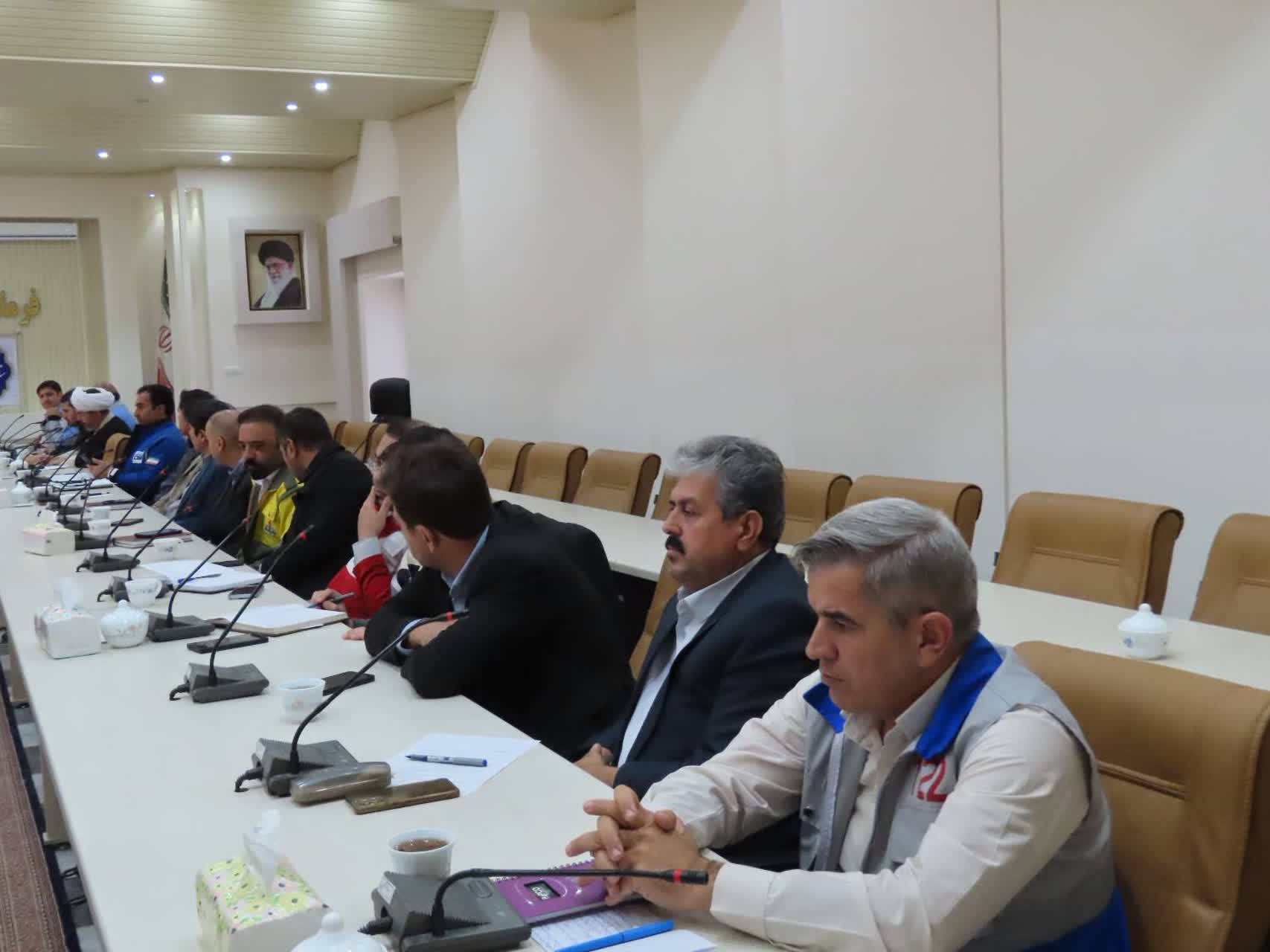 برگزاری جلسه ستاد پیشگیری ، هماهنگی و فرماندهی عملیات پاسخ به بحران