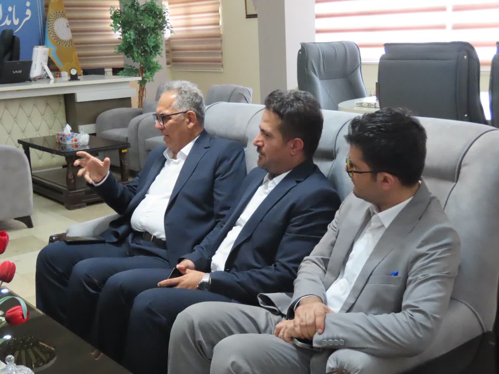 دیدار مدیر امور شعب پست بانک استان آذربایجان غربی با سرپرست فرمانداری شهرستان چایپاره