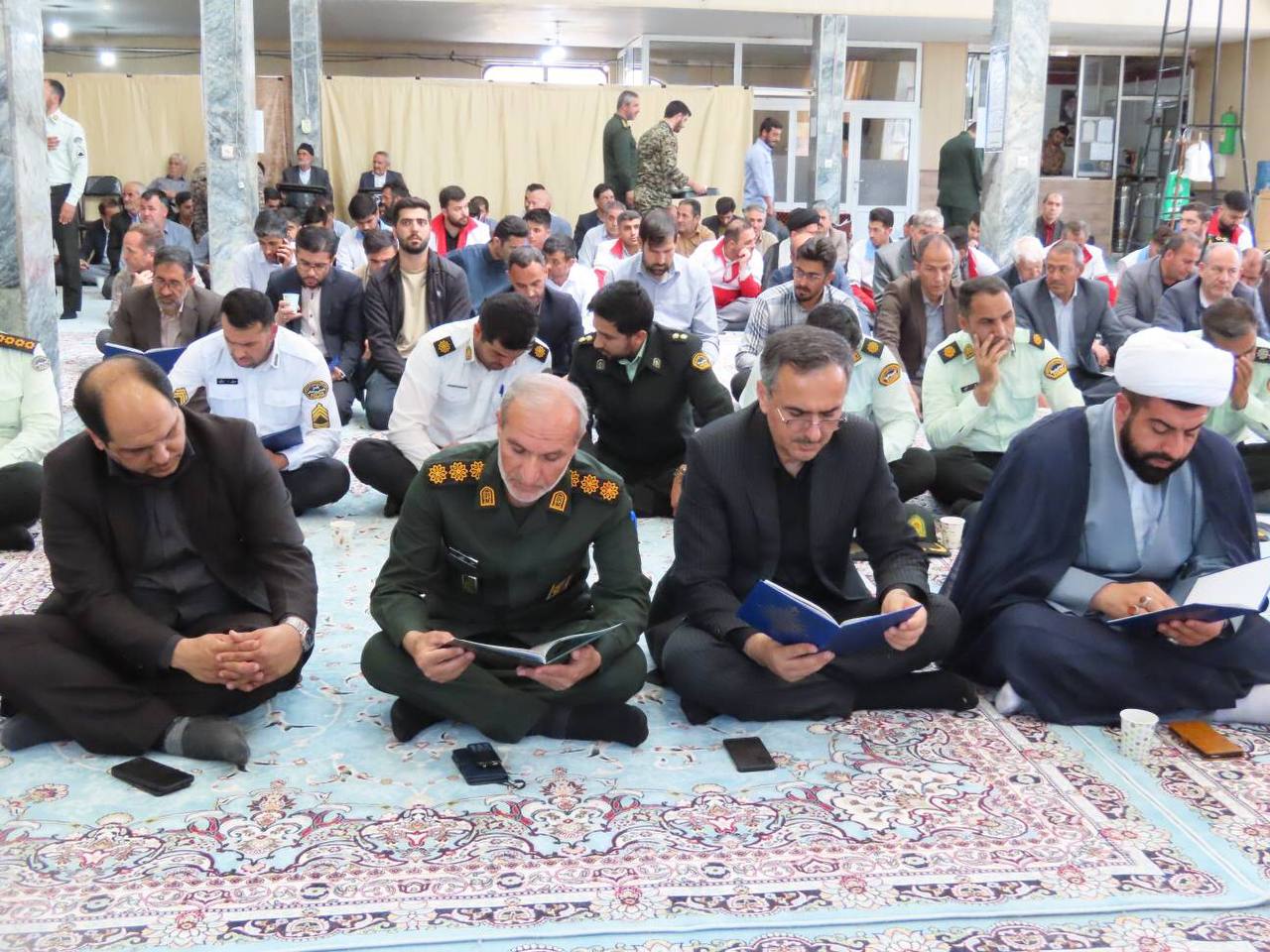 مراسم گرامیداشت اولین سالگرد شهادت شهدای خدمت در شهرستان چایپاره