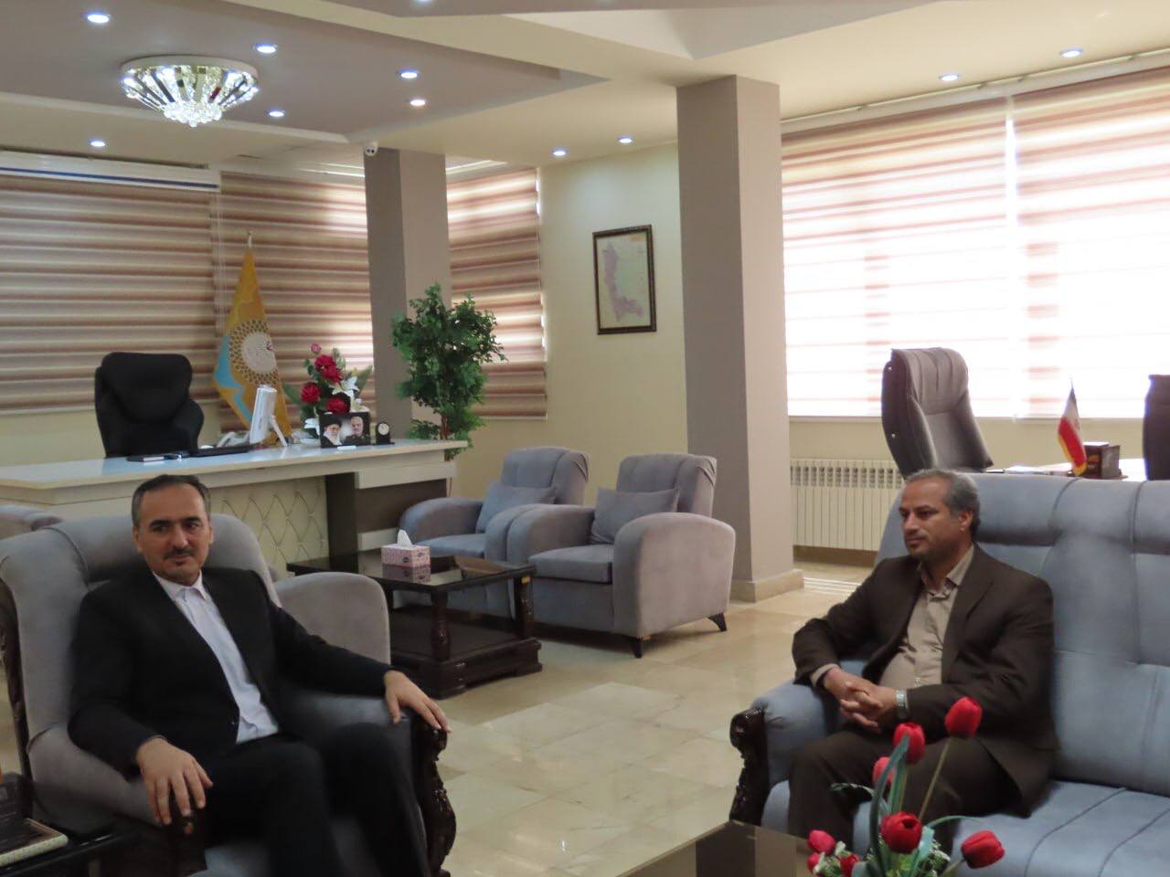 دیدار نوروزی روساء و مدیران دستگاه های اجرایی شهرستان با فرماندار چایپاره