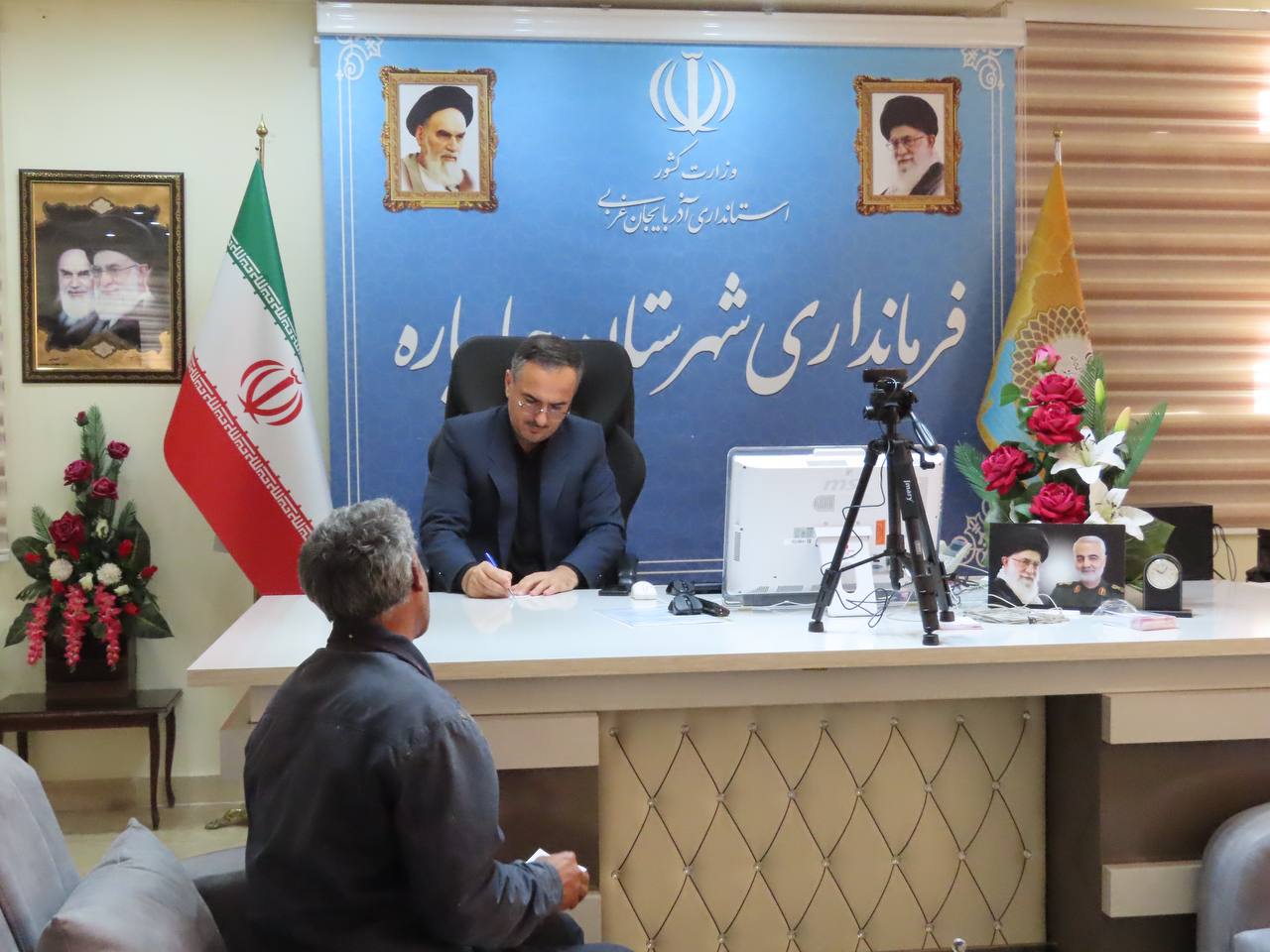 احصاء و بررسی مشکلات مردمی توسط نماینده عالی دولت در شهرستان چایپاره