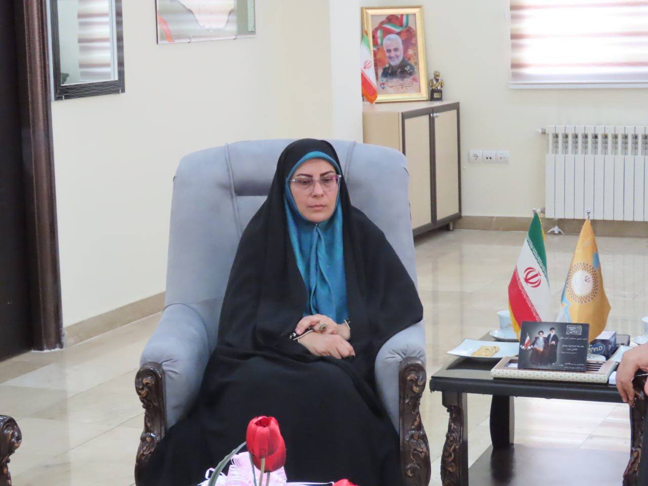 دیدار مدیر کل کانون پرورشی کودکان و نوجوانان استان با فرماندار شهرستان