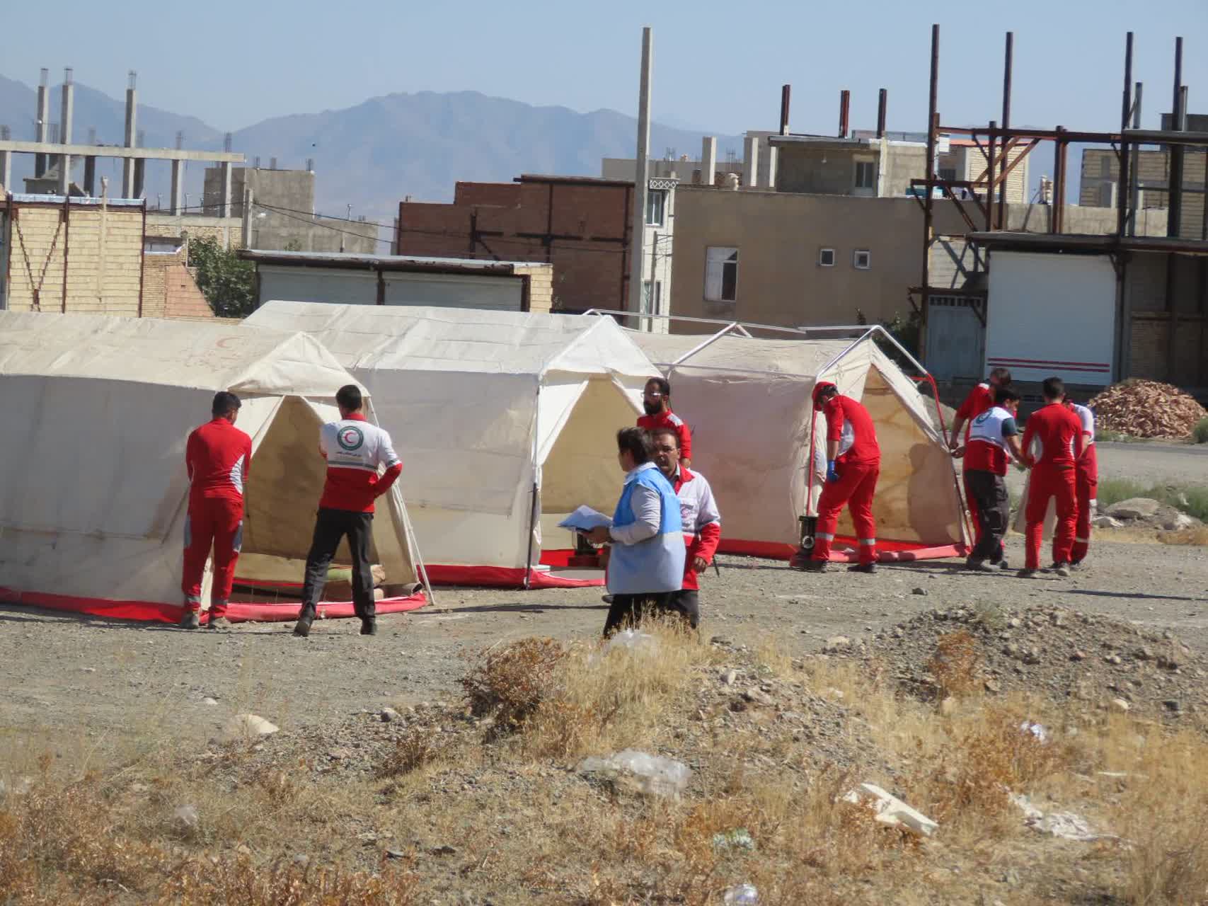 برگزاری مانور لحظه صفر ستاد پیشگیری ، هماهنگی ، فرماندهی و پاسخ به بحران شهرستان چایپاره