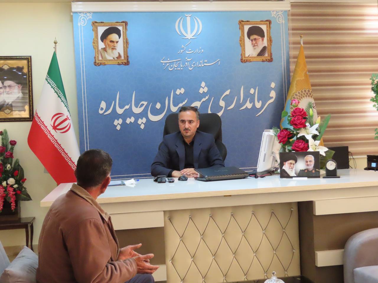 احصاء و بررسی مشکلات مردمی توسط نماینده عالی دولت در شهرستان چایپاره