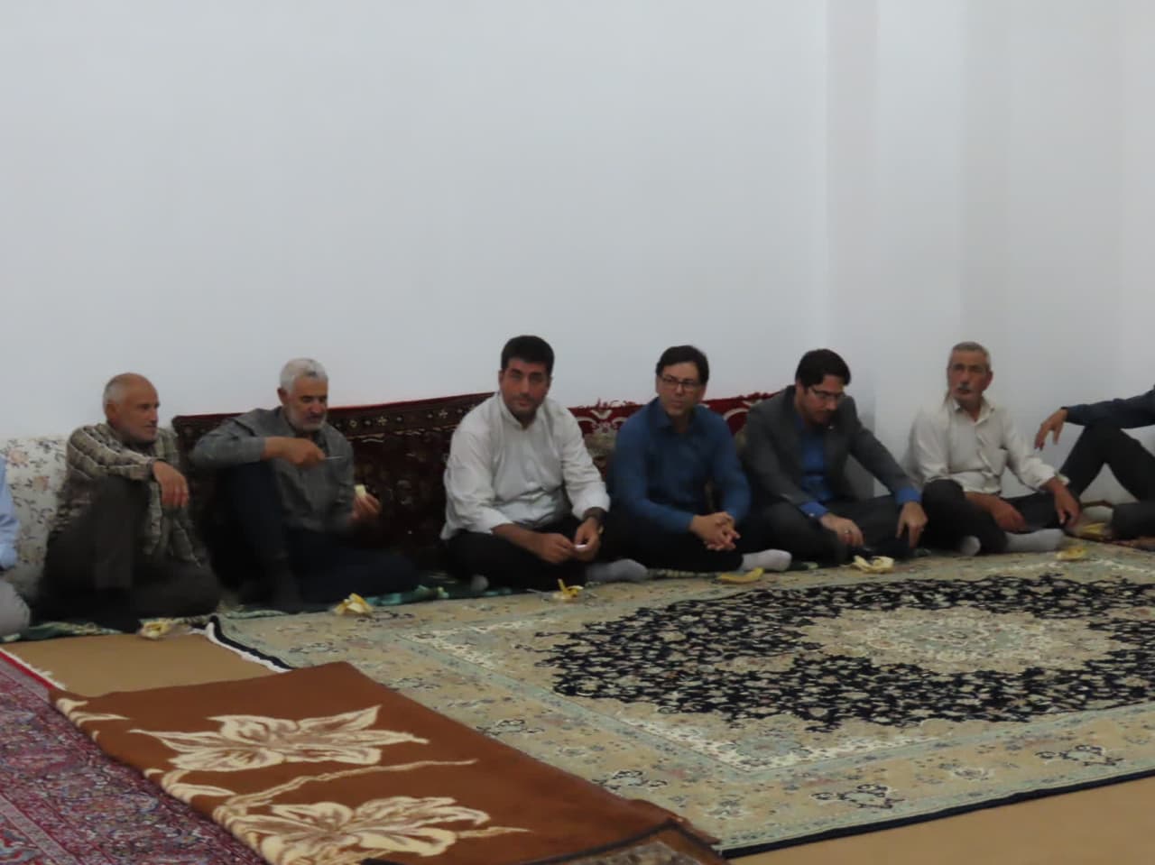 افتتاح حسینیه قمر بنی هاشم محله بیکجوان و مراسم جشن غدیر خم در آن حسینیه