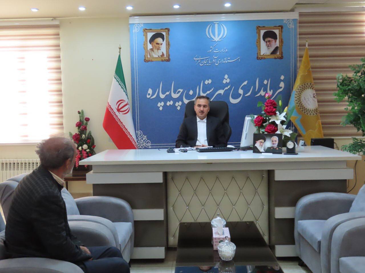 احصاء و بررسی مشکلات مردمی توسط نماینده عالی دولت در شهرستان چایپاره