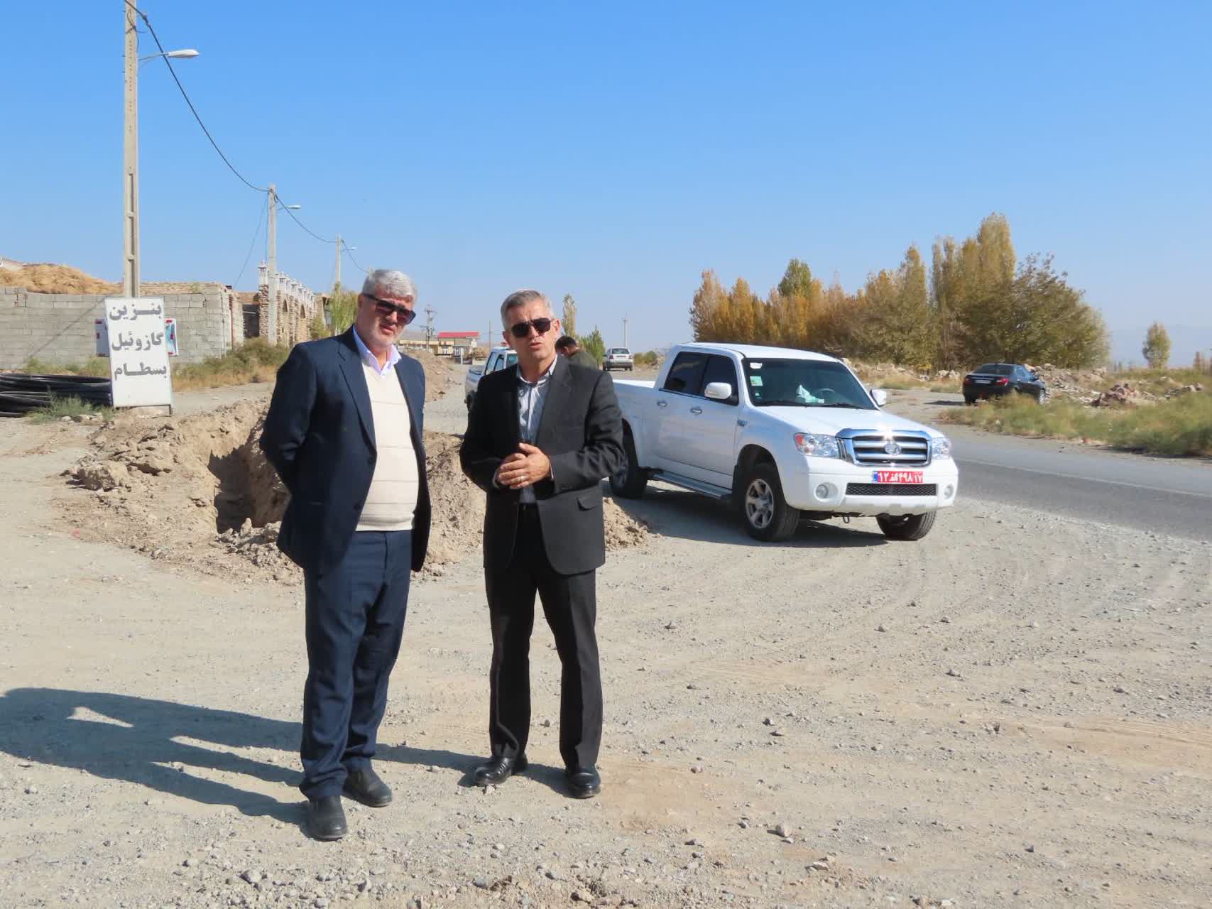 پروژه اصلاح شبکه آب شرب روستای بسطام آماده افتتاح شد