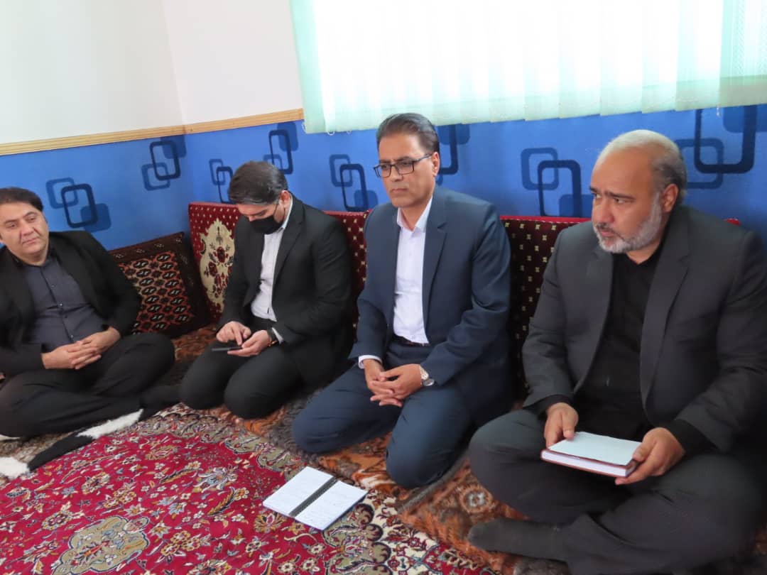 بازدید فرماندار و جمعی از مسئولان شهرستان از روستاهای بخش حاجیلار شهرستان چایپاره