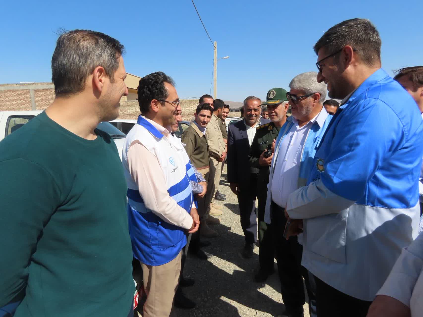 برگزاری مانور لحظه صفر ستاد پیشگیری ، هماهنگی ، فرماندهی و پاسخ به بحران شهرستان چایپاره