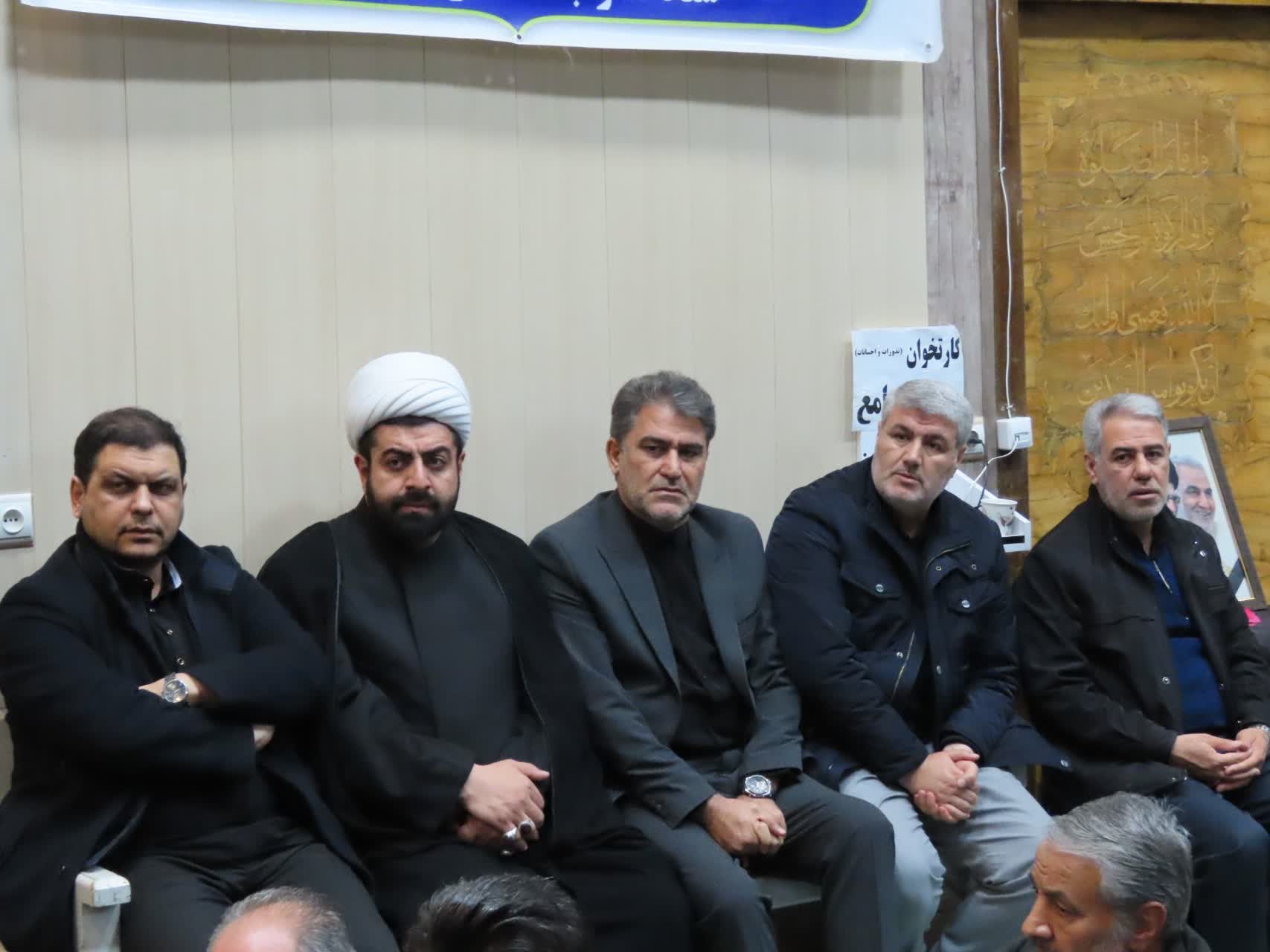 برگزاری مراسم عزاداری شهادت قائد امت، حضرت آیت الله خامنه‌ای(قدس سره)