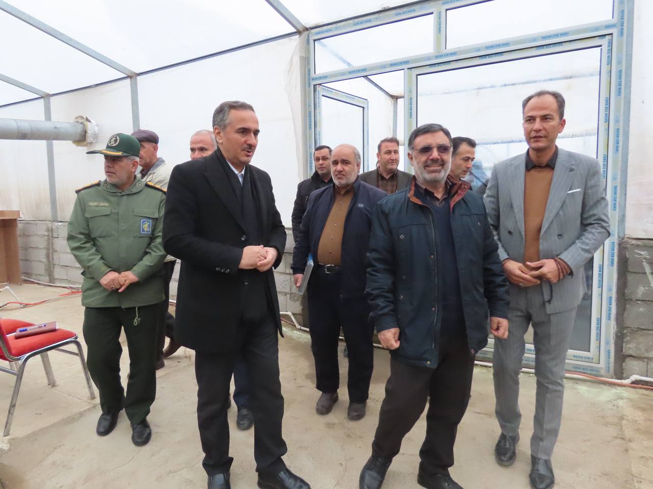 افتتاح واحد گلخانه در شهرستان چایپاره