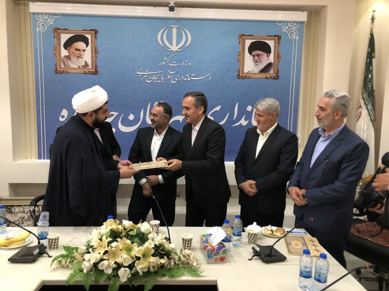 آیین تکریم و معارفه فرماندار شهرستان چایپاره برگزار شد