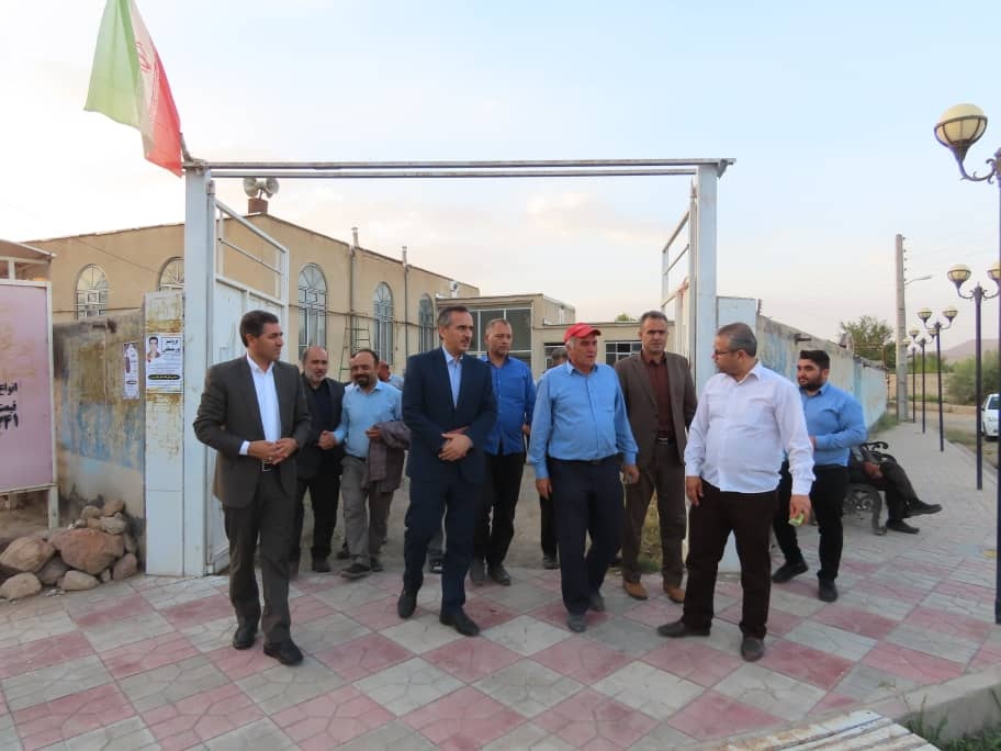 بازدید فرماندار و جمعی از مسئولان شهرستان چایپاره از روستای حسین بگلو توابع بخش حاجیلار