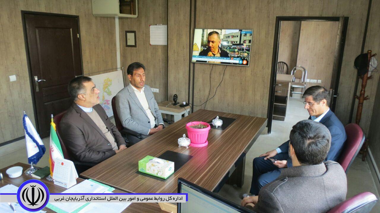 بازدید فرماندارازادارات شهرستان چایپاره