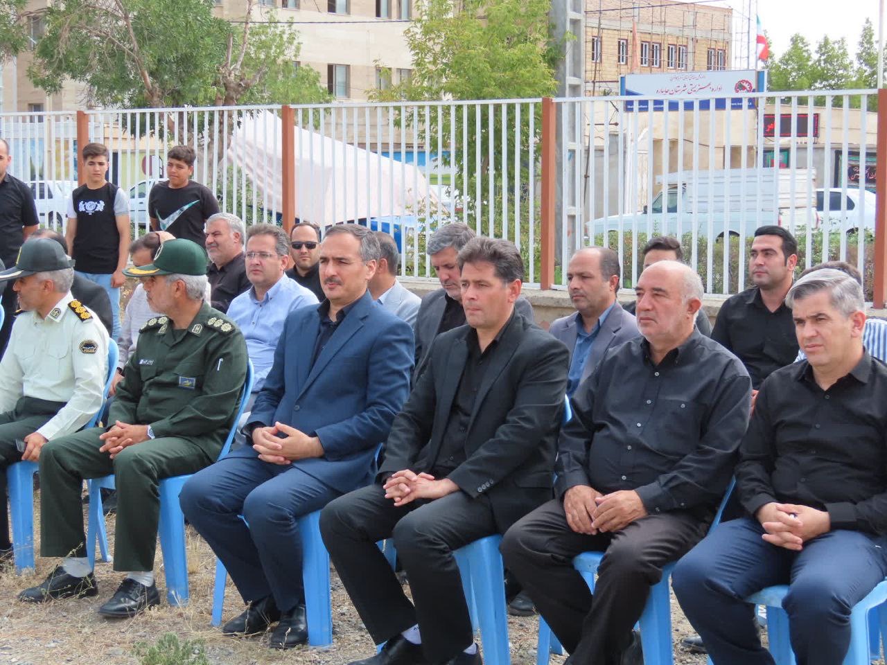 کلنگ زنی احداث سالن ورزش طبقاتی