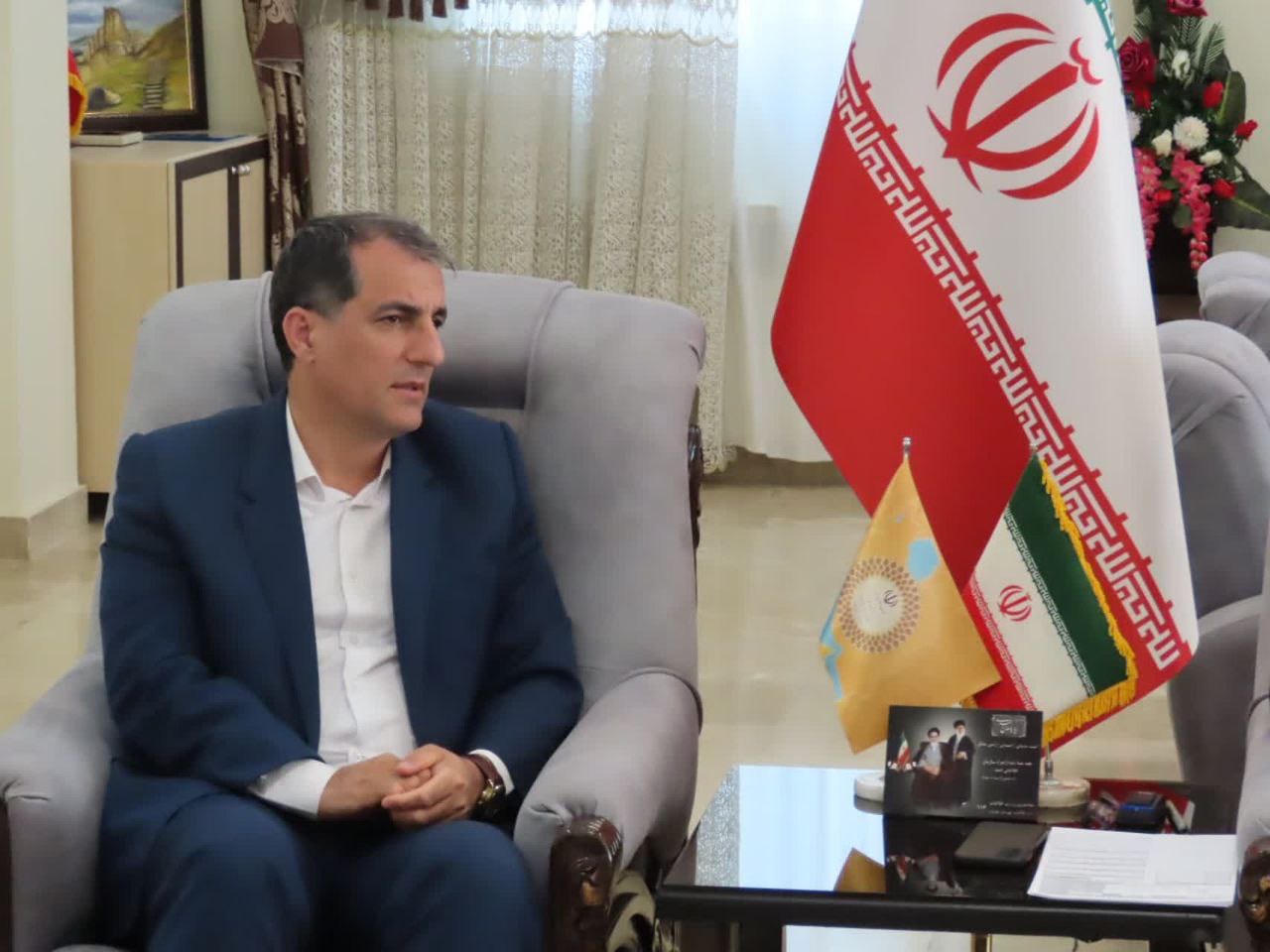 دیدار مدیر کل بنیاد مسکن استان آذربایجان غربی با فرماندار شهرستان چایپاره