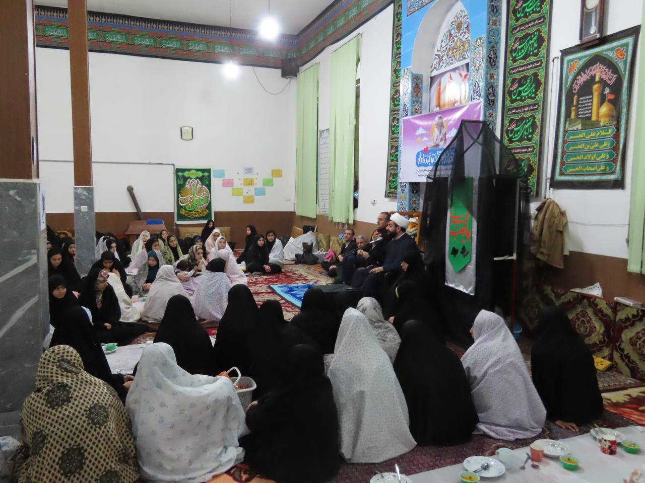 حضور فرماندار در مراسم اعتکاف دانش آموزی دختران شهرستان چایپاره