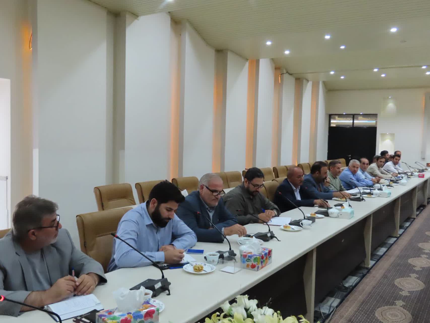 جلسه کارگروه ترویج فرهنگ ایثار و شهادت شهرستان چایپاره