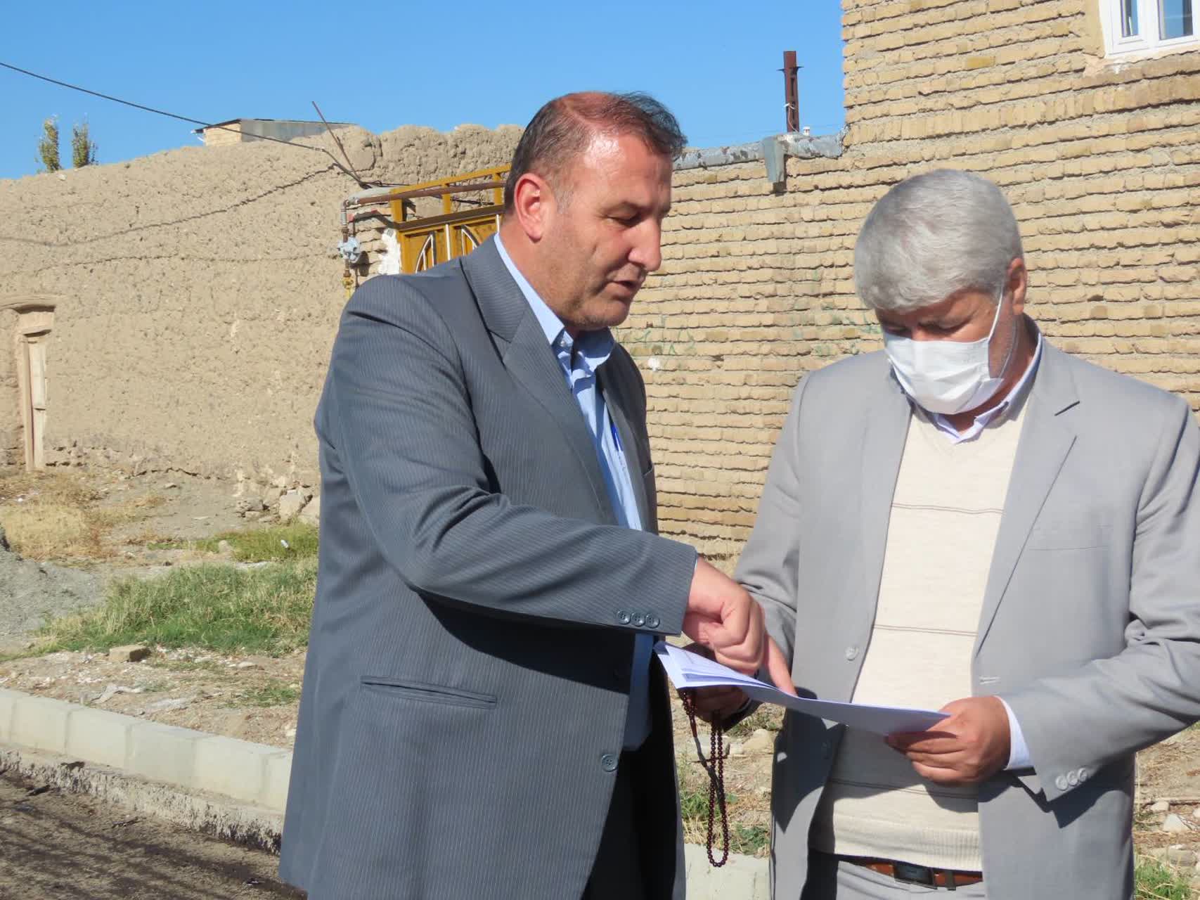 طرح عمرانی بهسازی و آسفالت معابر روستای قره کندی آماده افتتاح شد