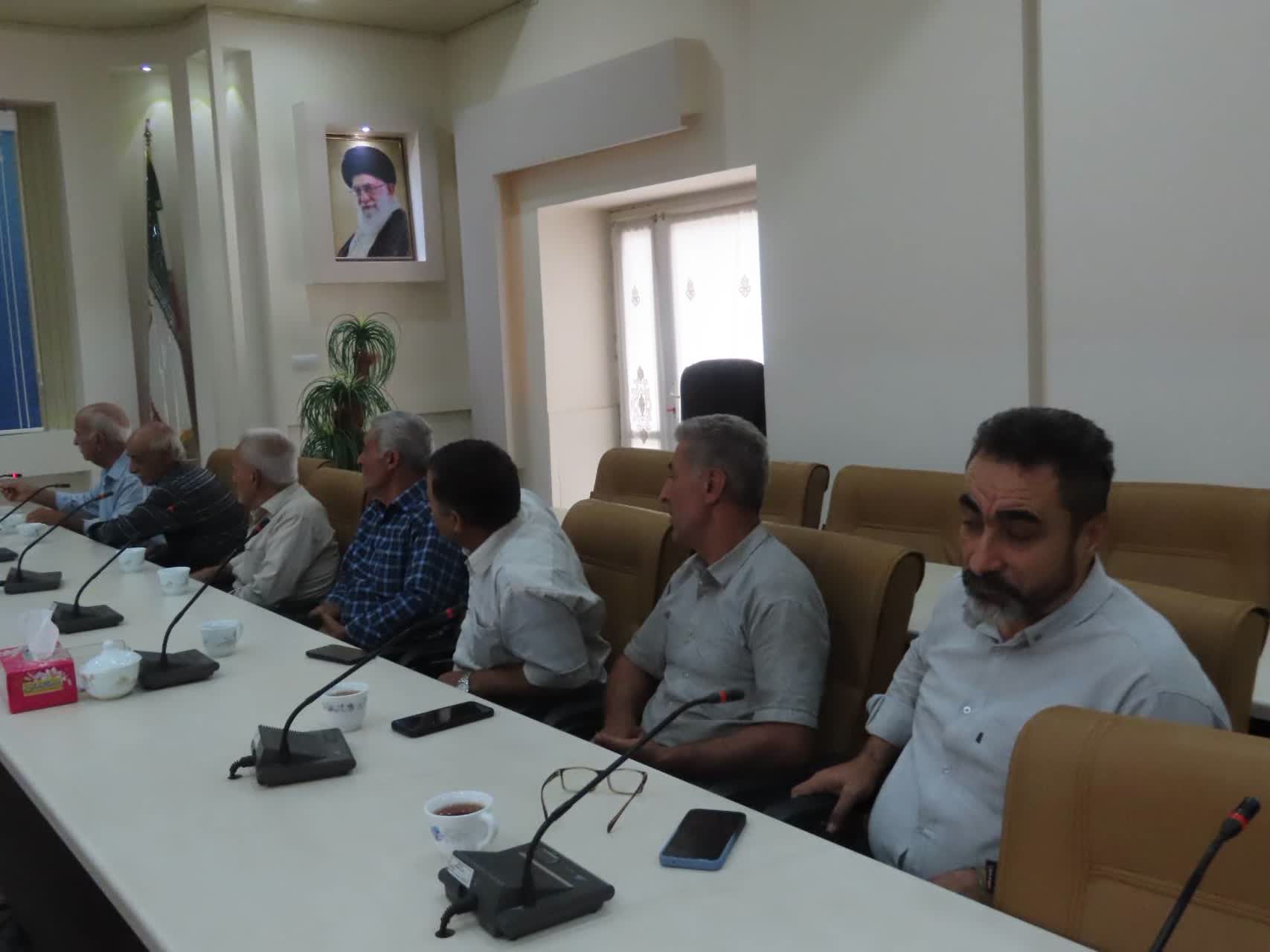 جلسه بررسی مشکلات روستای چورس