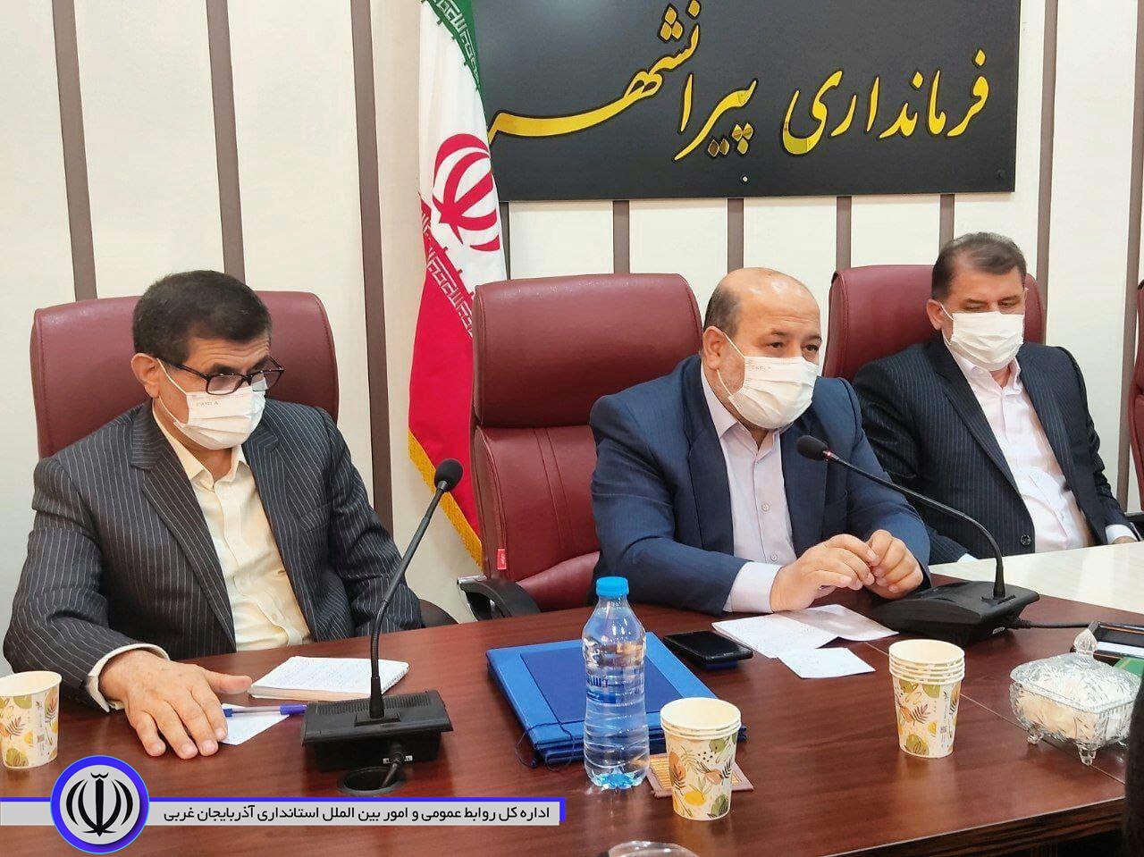 مراسم تکریم و معارفه فرماندار شهرستان پیرانشهر با حضور معاون سیاسی امنیتی و اجتماعی استاندار آذربایجان غربی و مسئولان استانی و شهرستان برگزار شد