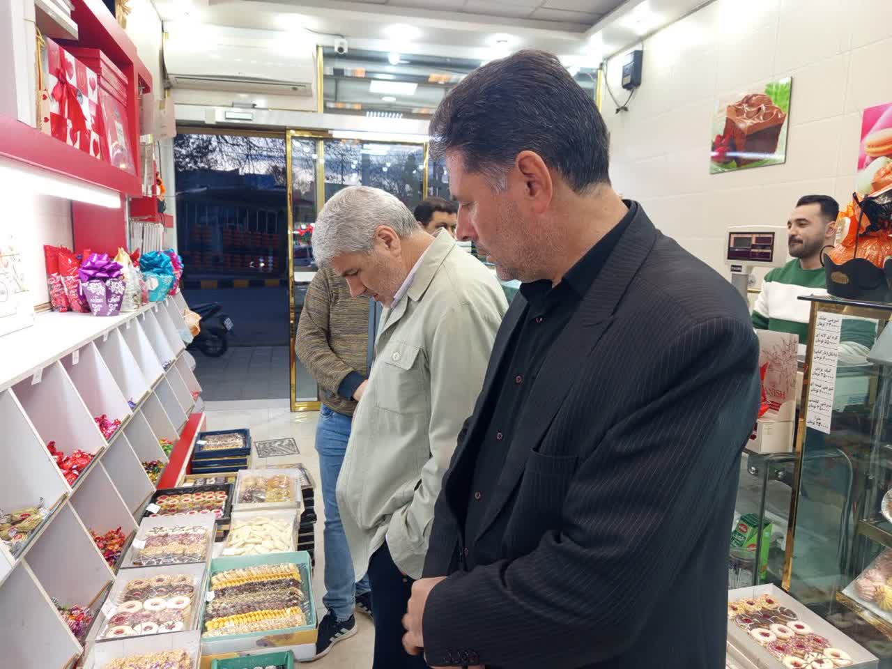 بازدید فرماندار شهرستان از بازار چایپاره