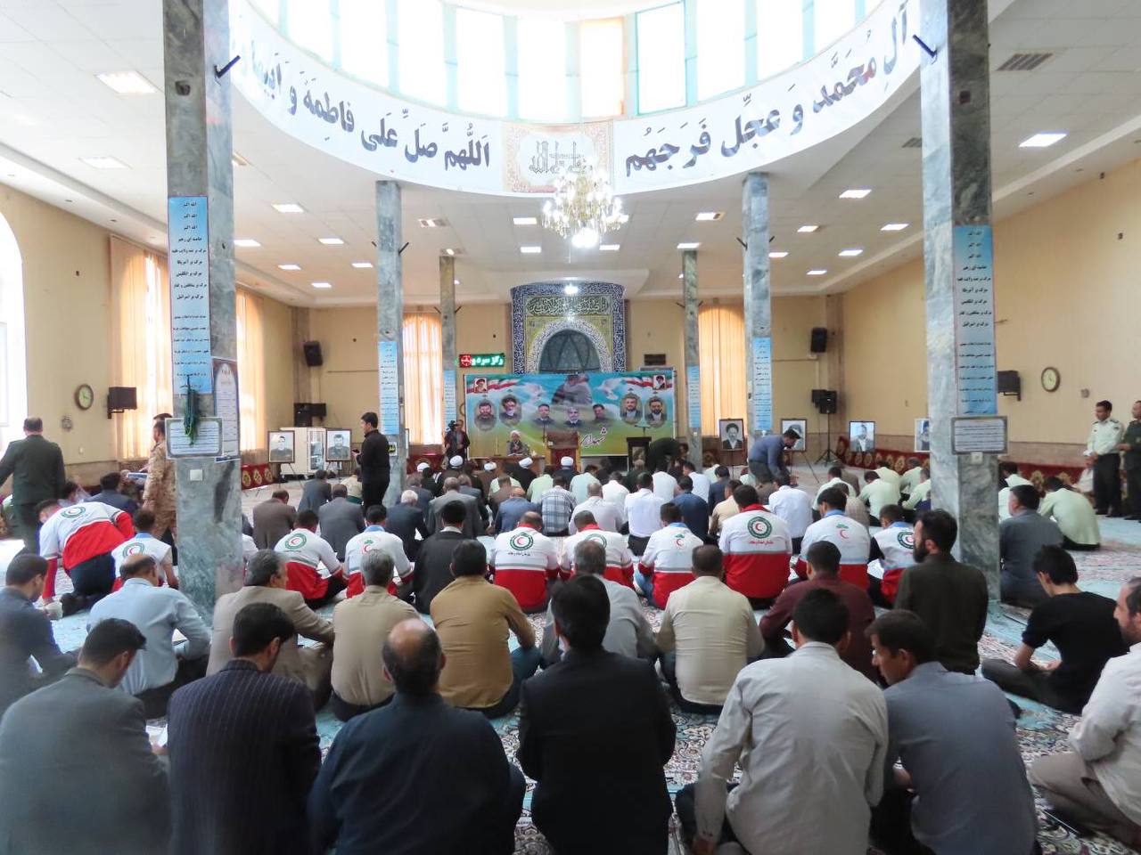 مراسم گرامیداشت اولین سالگرد شهادت شهدای خدمت در شهرستان چایپاره