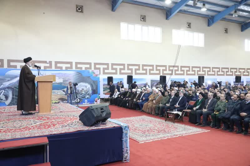 دکتر رئیسی در آیین افتتاح سامانه انتقال آب به دریاچه ارومیه