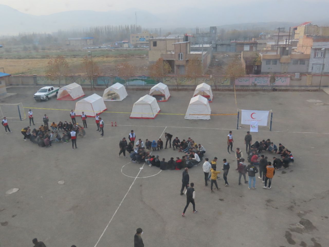برگزاری مانور سراسری زلزله و ایمنی در مدارس شهرستان چایپاره
