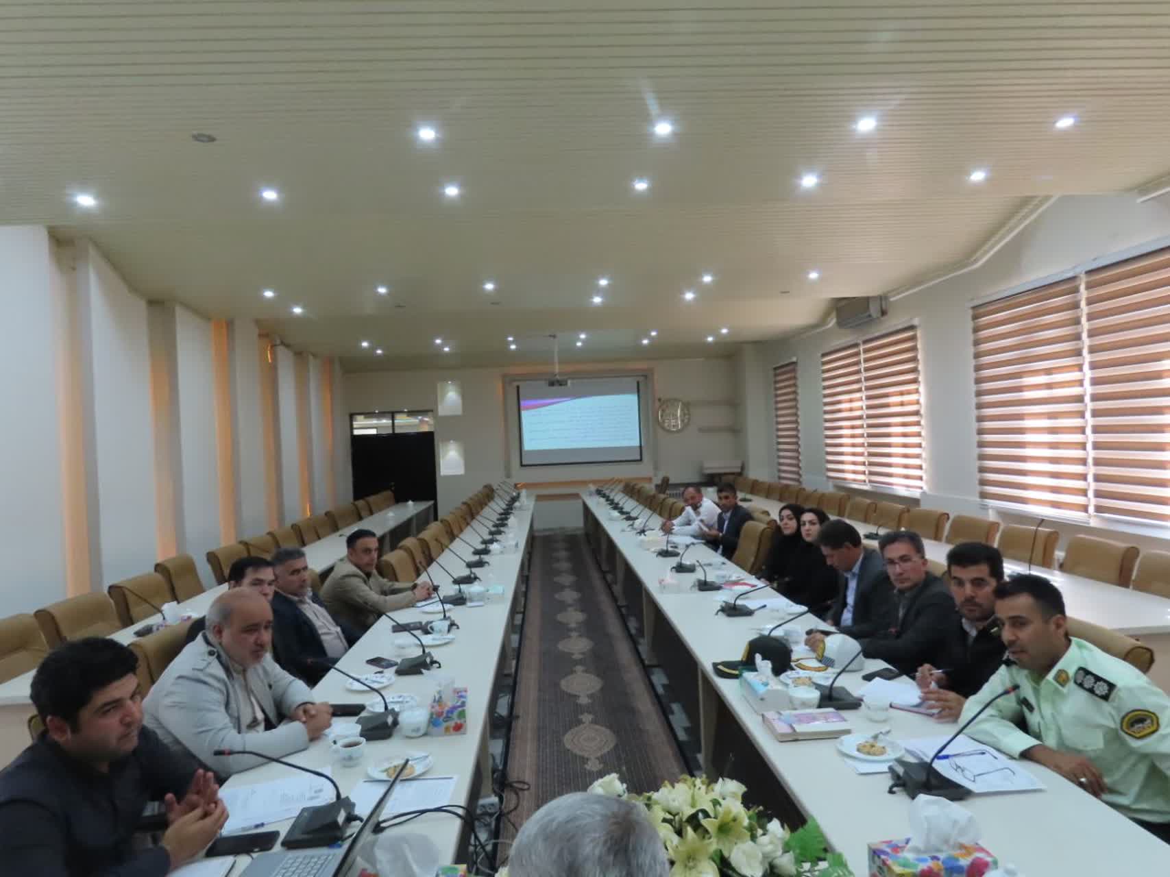 برگزاری جلسه شورای هماهنگی ترافیک شهرستان چایپاره