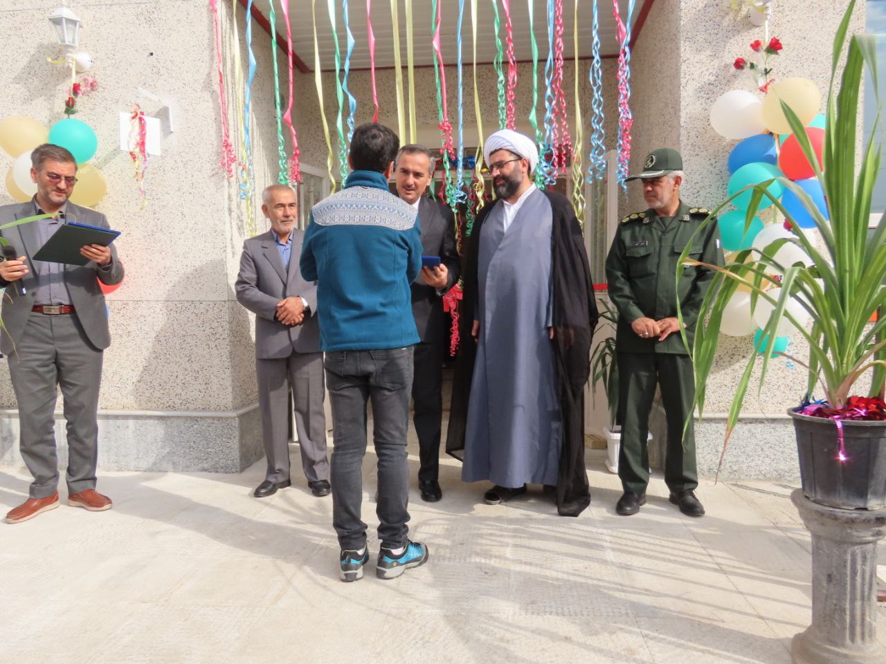 افتتاح مدرسه خیر ساز 6 کلاسه مرحوم زنده یاد جواد جوادپور