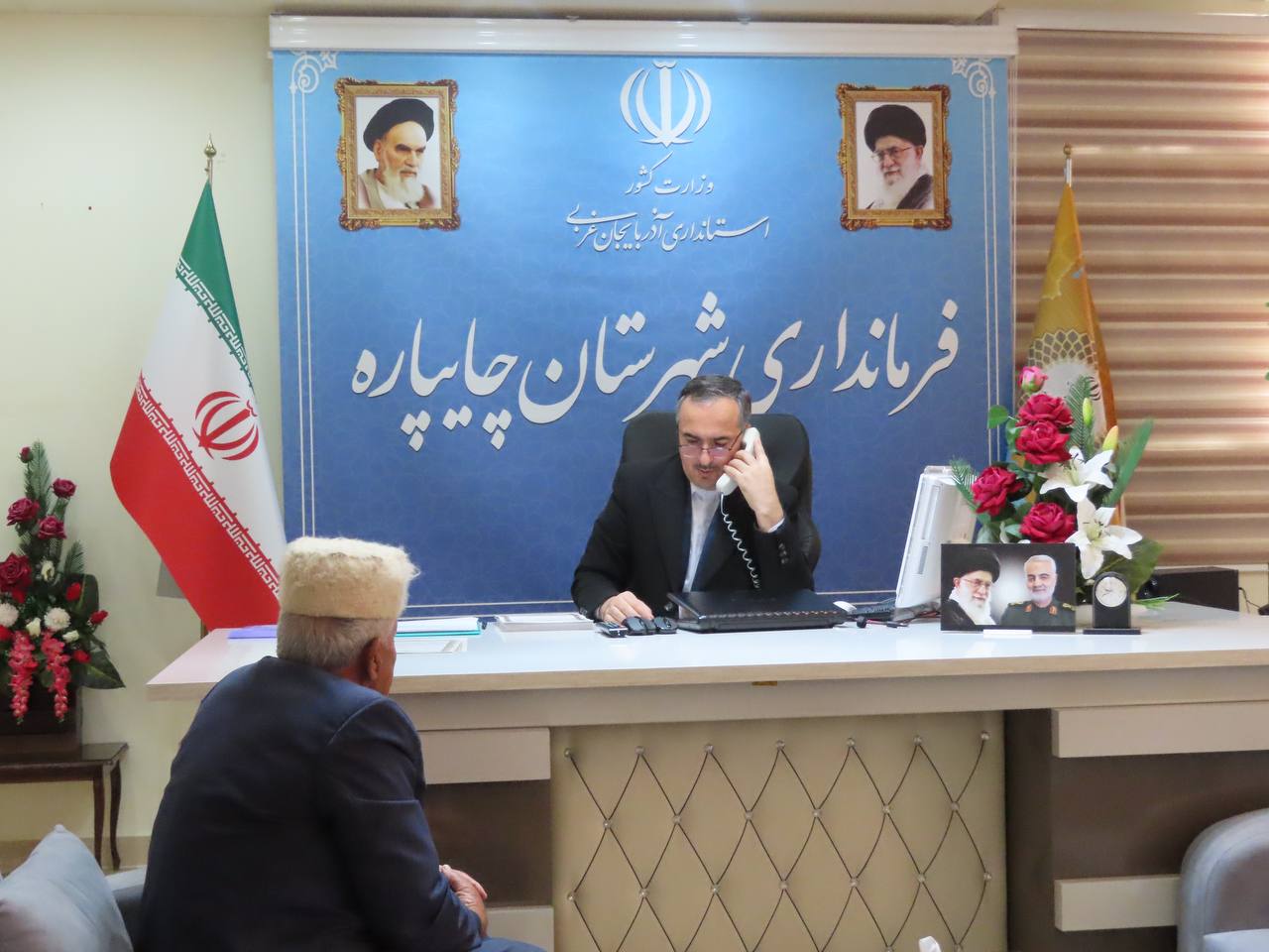 احصاء و بررسی مشکلات مردمی توسط نماینده عالی دولت در شهرستان چایپاره