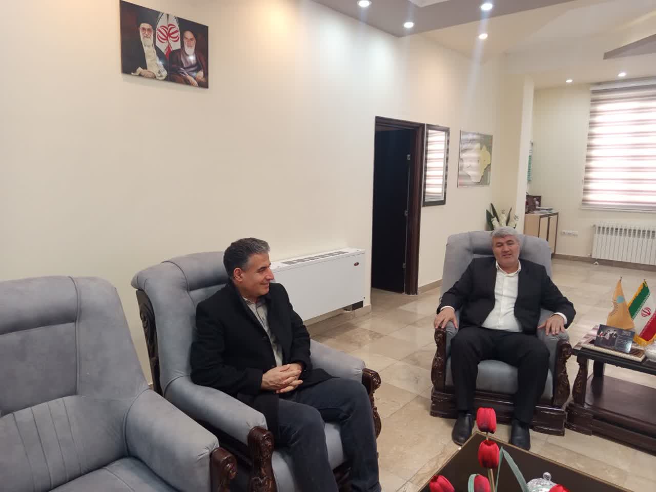 تأکید بر حمایت از سرمایه‌گذاران در دیدار سرپرست معاونت هماهنگی امور اقتصادی استانداری آذربایجان غربی با فرماندار چایپاره