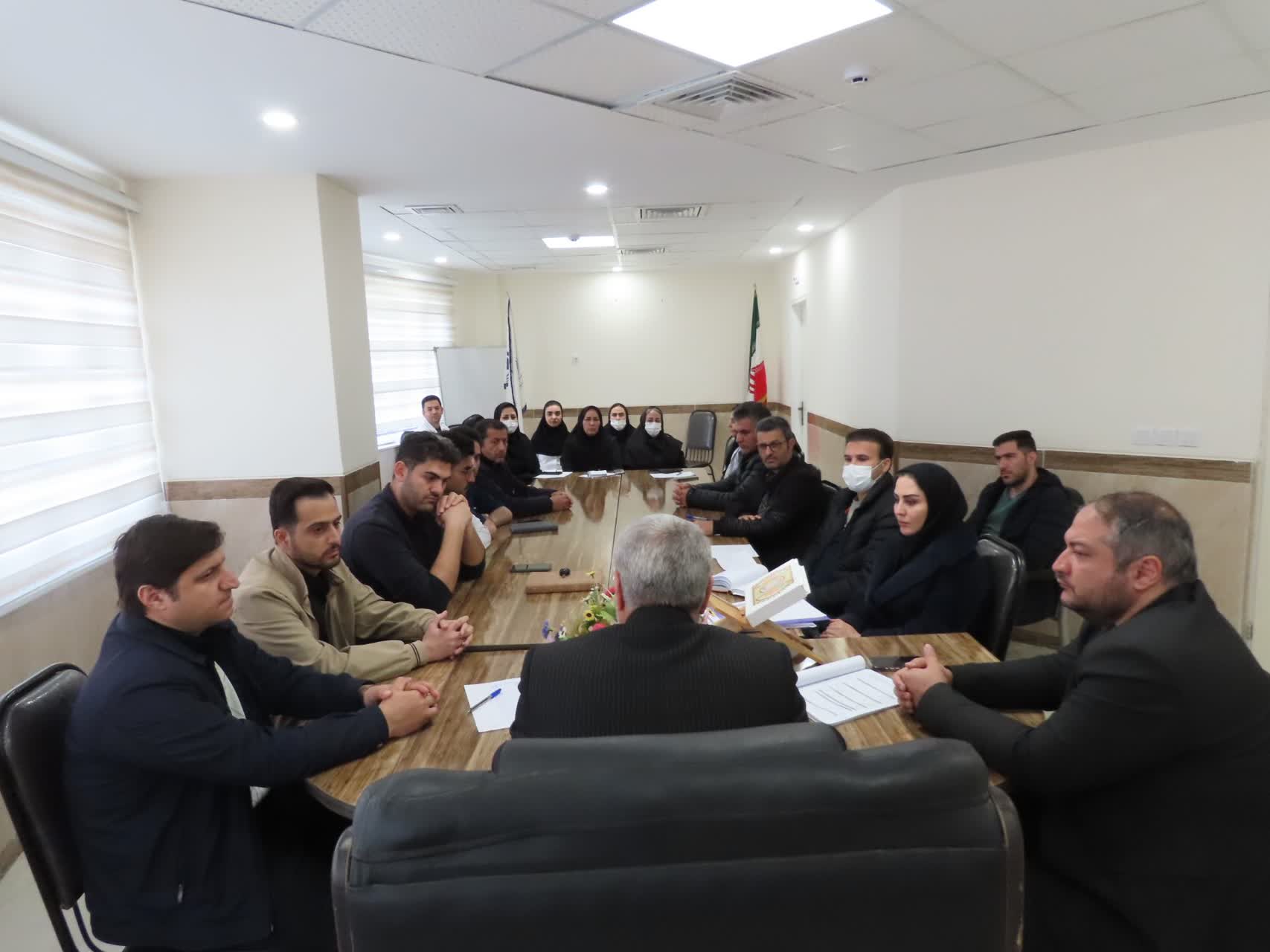 برگزاری جلسه ستاد مدیریت بحران شبکه بهداشت و درمان شهرستان چایپاره