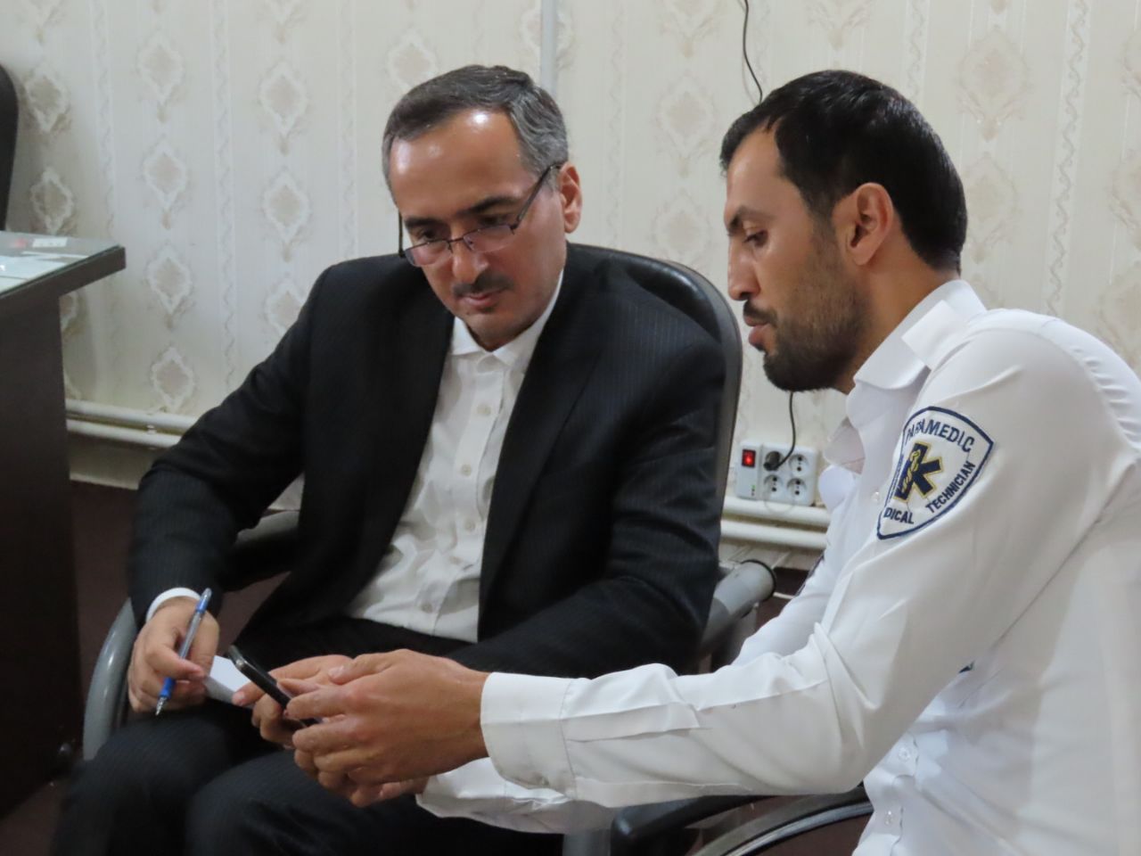 فرماندار شهرستان چایپاره از مرکز حوادث و فوریت های پزشکی بازدید کرد