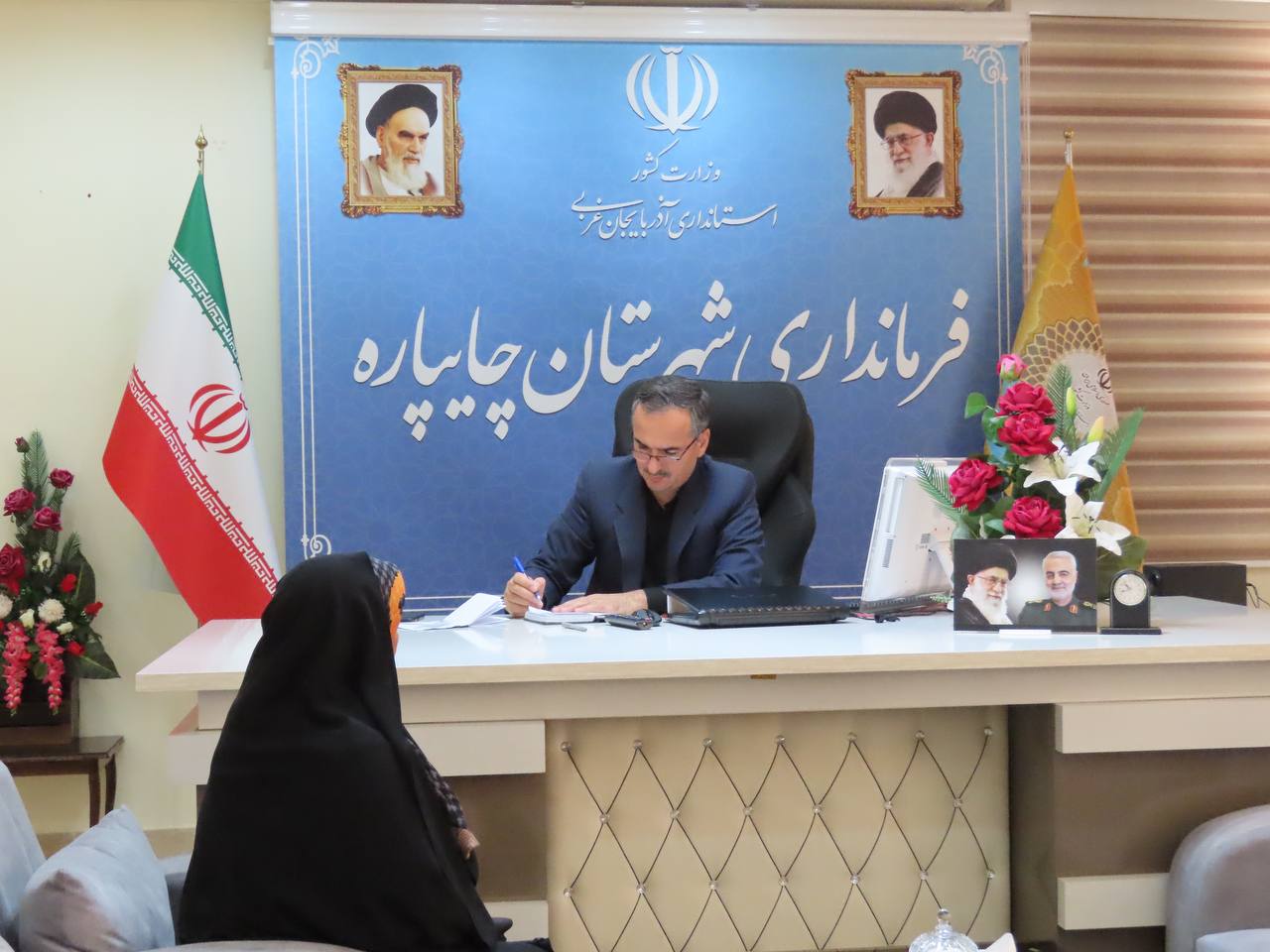 احصاء و بررسی مشکلات مردمی توسط نماینده عالی دولت در شهرستان چایپاره