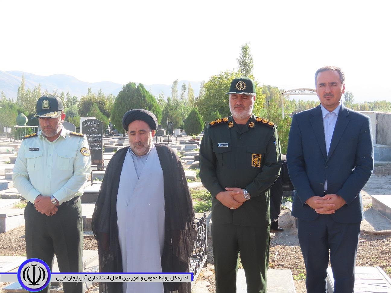 تجدید میثاق شورای اداری شهرستان چایپاره با آرمانهای امام (ره) و شهیدان