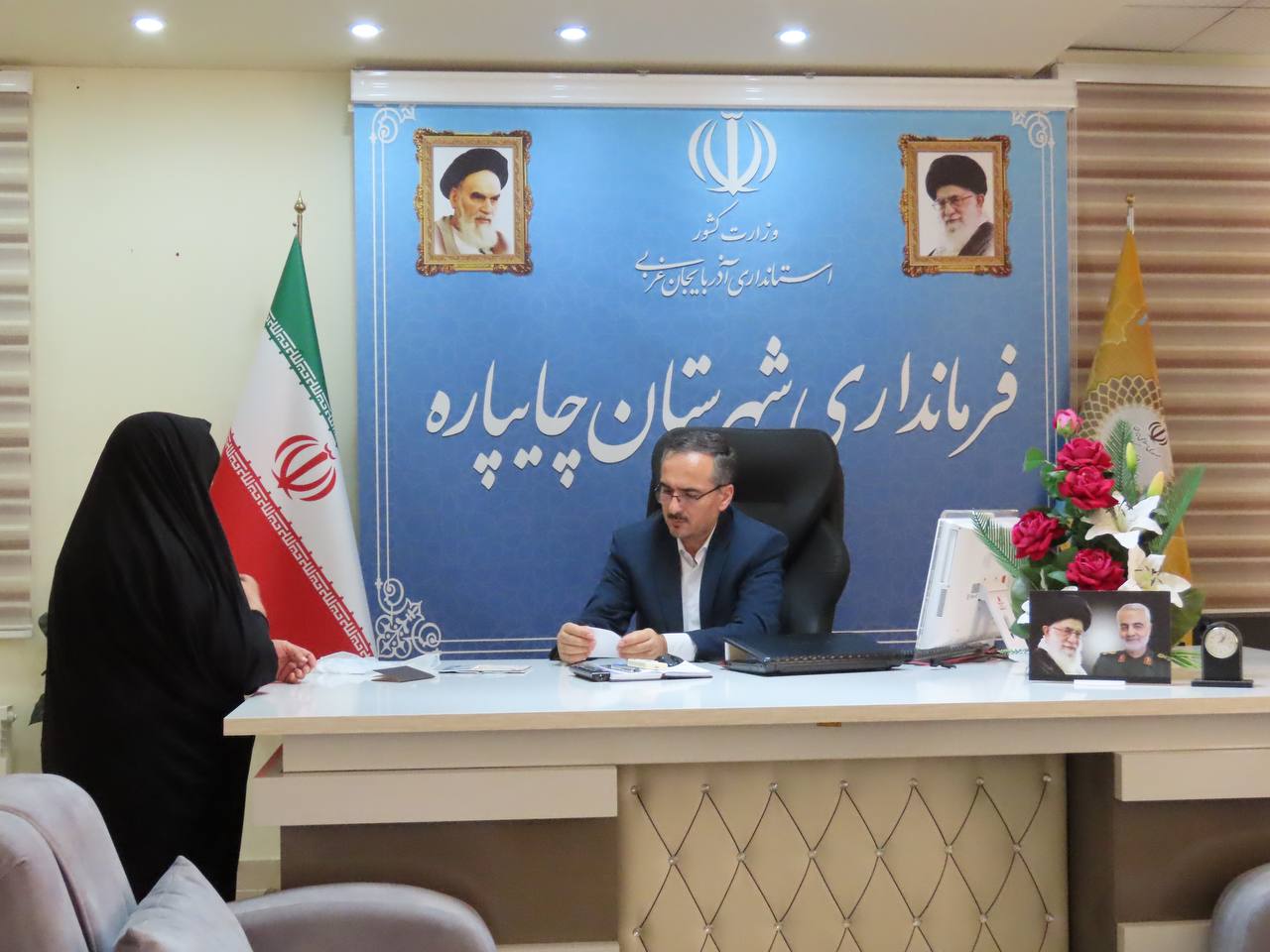 احصاء و بررسی مشکلات مردمی توسط نماینده عالی دولت در شهرستان چایپاره