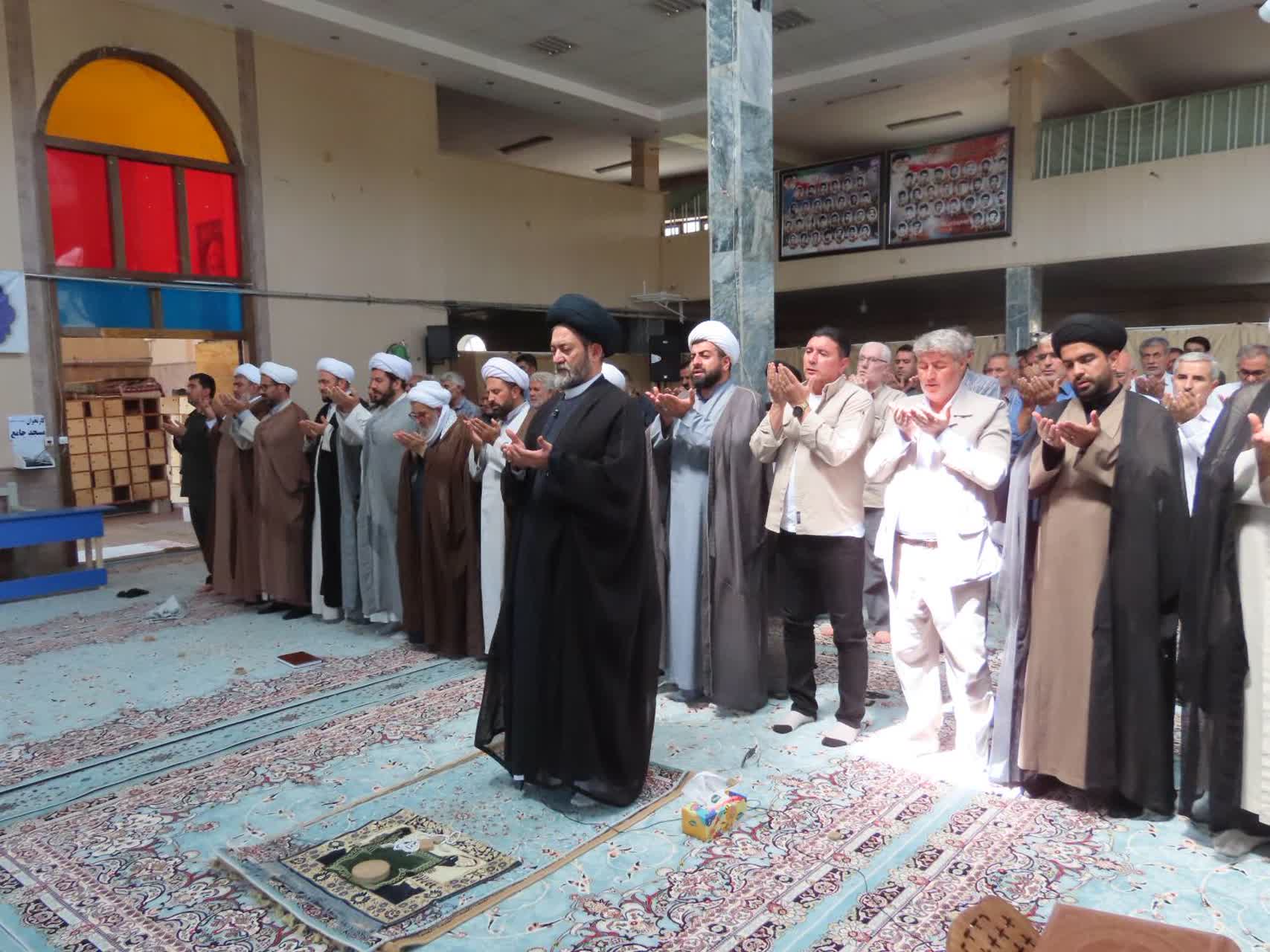 حضور حضرت آیت الله عاملی نماینده معزز ولی فقیه در استان اردبیل و امام جمعه محترم اردبیل در شهرستان چایپاره