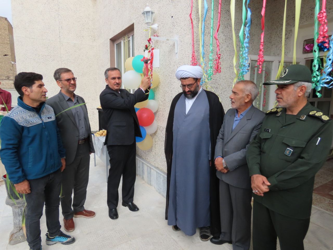 افتتاح مدرسه خیر ساز 6 کلاسه مرحوم زنده یاد جواد جوادپور