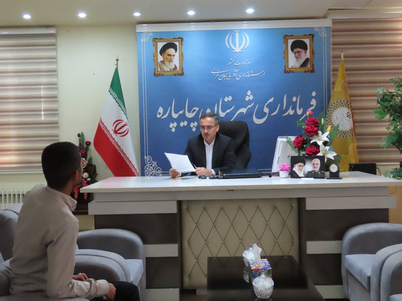 احصاء و بررسی مشکلات مردمی توسط نماینده عالی دولت در شهرستان چایپاره